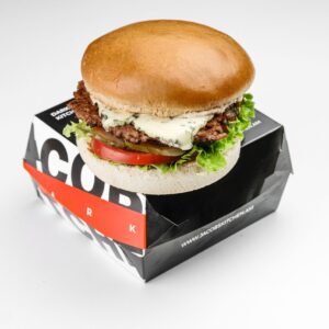 Blue cheese burger