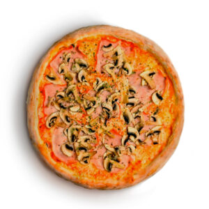 Ham and mushroom