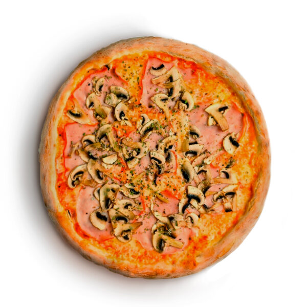 Ham and mushroom