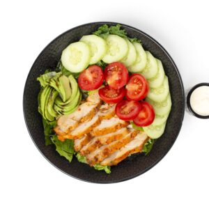 Chicken avocado bowl